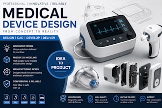 create innovative healthcare and medical device design