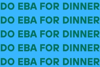 do eba for dinner rice