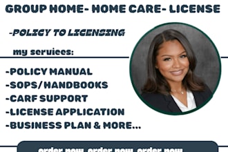 license group home, home care, transitional housing, independent living facility