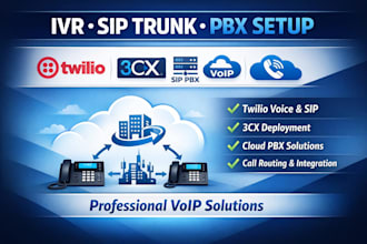 setup auto dailer sip trunk and sip trunk provider for outbound and inbound cal