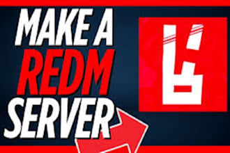 create custom redm rp server with scripts, maps and advanced features