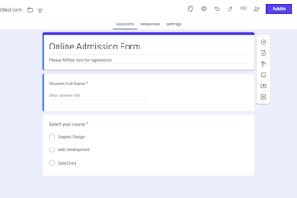 create professional google forms, and online surveys