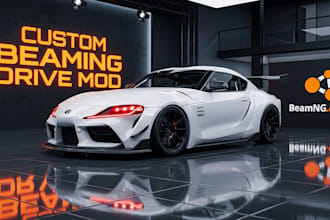 create a custom beamng drive car mod
