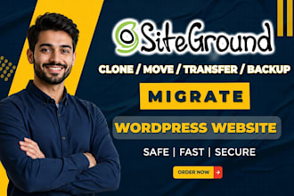 migrate your wordpress website to siteground