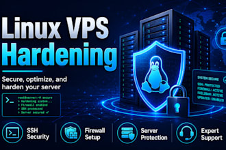 secure and harden your linux vps server