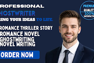ghostwrite a romantasy novel with immersive worldbuilding and romance