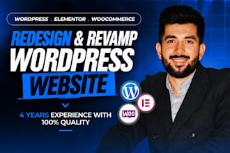 do a conversion focused wordpress website redesign and revamp