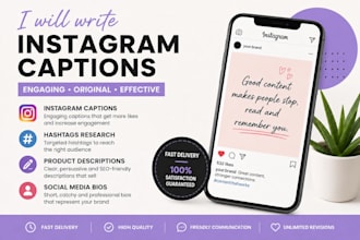 write engaging product descriptions and social media content
