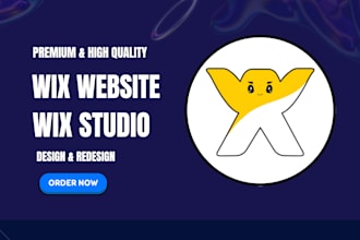wix website design, wix studio, website design, wix website redesign, wix design