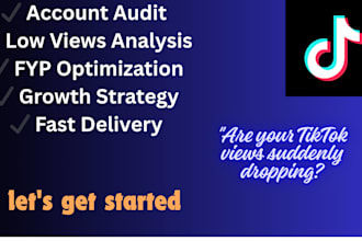 analyze and fix tiktok shadow ban issues professionally