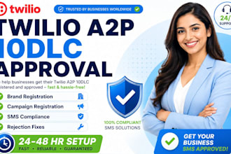 get approval for your twilio a2p 10dlc, setup automation with gohighlevel