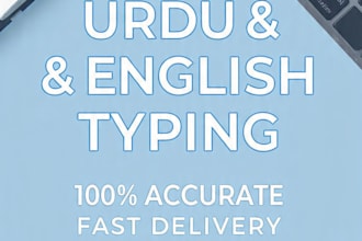 do urdu english typing, PDF to word excel in 24 hrs