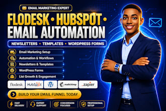 flodesk,hubspot,email automation,templates, newsletter, wordpress forms expert
