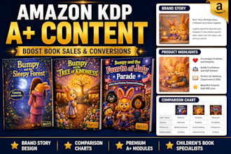 create amazon KDP a plus content that boosts book sales