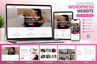 build a responsive wordpress website with kadence