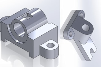 3d cad design, 2d drawing , prototype design, product design for manufacturing