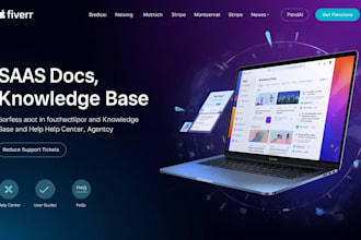 create saas documentation, knowledge base and help center articles