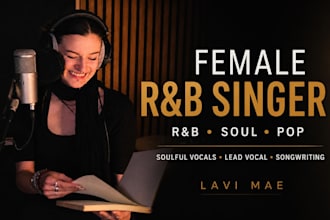 be your female rnb singer and record soulful pop gospel vocalist