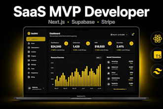 build your saas mvp or startup web app using next js and supabase