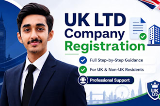 help you register a UK ltd company with full guidance