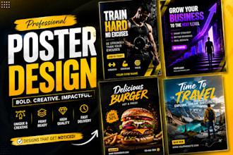 modern business poster design