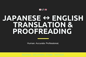 translate and proofread a document