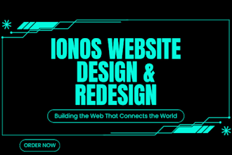 do ionos website design, ionos website redesign, ionos ecommerce