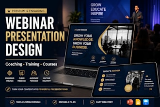 design  webinar slides training slides course slides presentation design