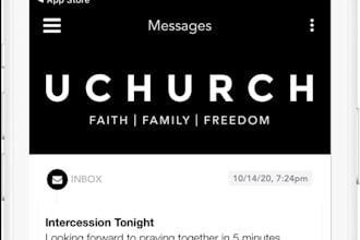 church, bible, christian app church website ministry app prayer donation app