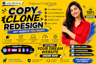replicate copy clone wordpress website and landing page