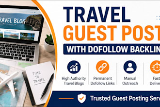 do guest posts on travel blogs with dofollow  backlink