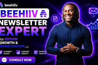 do beehiiv setup, beehiiv newsletter, automation and beehive website