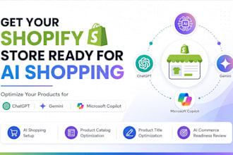 set up gemini chatgpt claude ai shopping to sell your shopify store product web