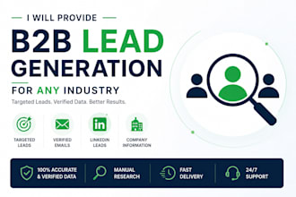 provide targeted b2b lead generation for any industry and location