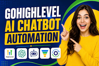 build gohighlevel ai chatbot automation ghl sales funnel ghl website ghl expert
