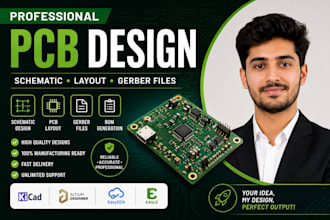 design professional pcb layouts and schematics