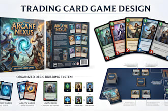 design trading card game mechanics card abilities and deck systems