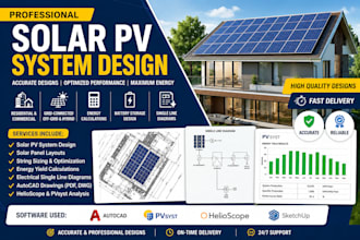 design solar pv systems solar layouts and energy calculations for california