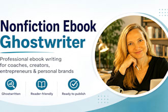 write nonfiction ebook ghostwriting