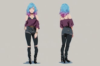 draw anime,fanart portrait illustration
