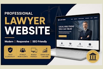 design lawyer website law firm website attorney website notary wordpress website