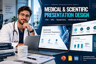 design professional clinical research scientific medical conference presentation