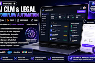 do ai clm foxit agreement esign legal workflow contract approval crm integration
