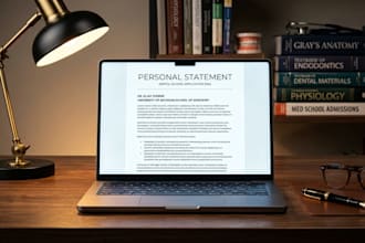 edit and proofread your medical or residency dental school personal statement