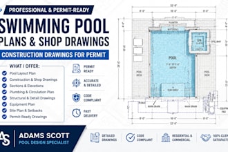 design swimming pool plans shop drawing pool construction drawings for permit