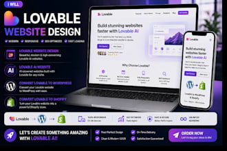 lovable website design lovable ai website convert lovable to wordpress  shopify