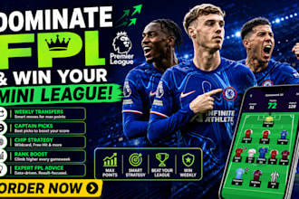 help you dominate fantasy premier league fpl champion carabao conference for you