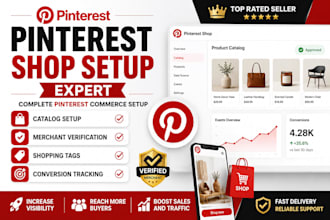 set up pinterest catalog, shopping tags, merchant verification and tracking