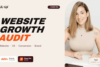 audit your website UX, conversion, and brand strategy