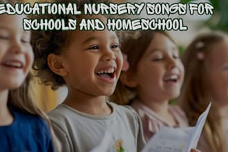 write produce children music and kids songs nursery rhymes